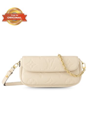 [True-to-ORIGINAL] Louis Vuitton Wallet on Chain Ivy Cream For Women 23.5cm/9.3in M82210