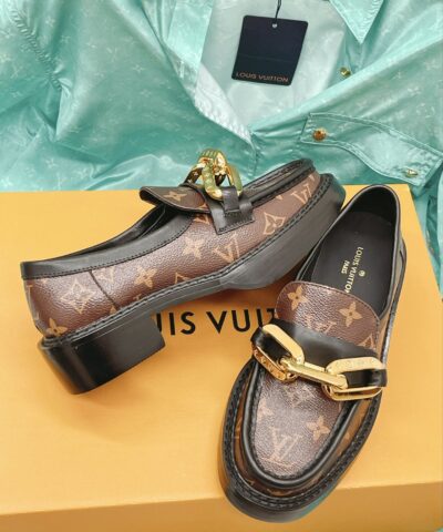Louis Vuitton Women’s Academy Loafer Brown For Women LV