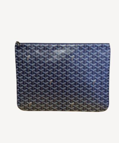 Goyard Senat MGM Pocket Navy Blue For Women‎ 14.1in/36cm