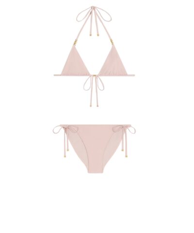 Celine Triomphe Triangle Bikini Light Pink For Women RZ00E152C.CAL1