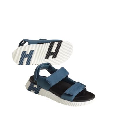 Hermes Junior Sandal Bleu Turquin For Men – H251989ZHBT390