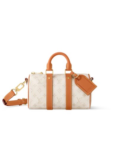 Louis Vuitton Keepall Bandoulière 25 Bags Off-White For Men 25cm/9.8in – M15076