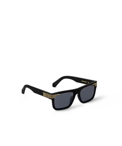 Louis Vuitton Slide Square Sunglasses Black For Men – Z2910U