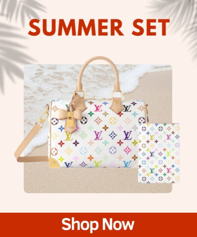 Summer Set Louis Vuitton: LV x TM Speedy Bandoulière 25 + LV x TM Passport Cover