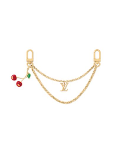 Louis Vuitton LV x TM Cerise Bag Chain Gold-Toned For Women M02598
