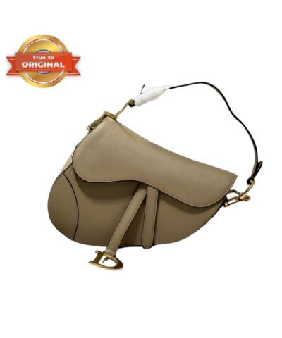 [True-to-ORIGINAL] Christian Saddle Bag With Strap Brown For Women 10in/25.5cm