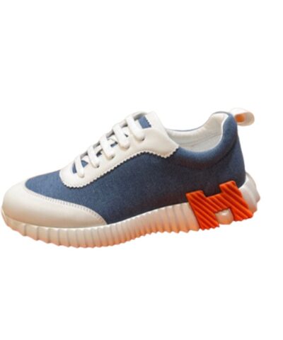 Hermes Bouncing Sneaker Blue For Women