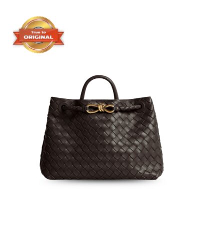 [True-to-ORIGINAL] Bottega Veneta Medium Andiamo Fondant For Women 32cm/12.6in 766016VCPP12272
