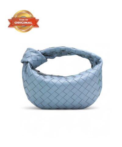 [True-to-ORIGINAL] Bottega Veneta Mini Jodie Blue For Women 28cm/11in