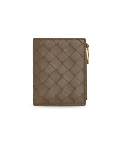 Bottega Veneta Small Bi-Fold Wallet Pinecone For Women 9cm/3.5in 742330VCPP32355