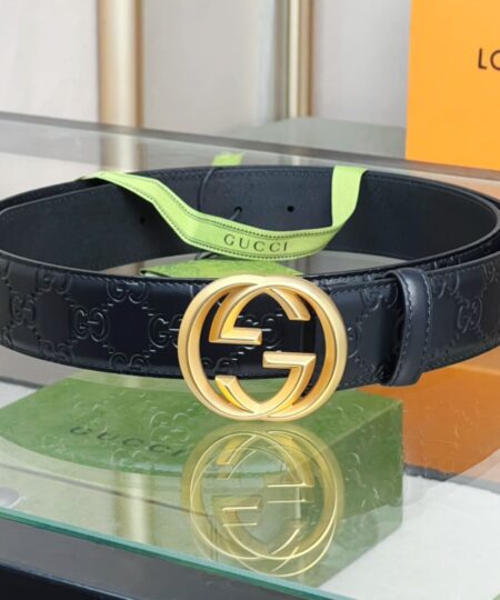 Gucci GG Marmont Reversible Belt Black